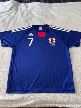 Japan 🇯🇵 National Team 2010 Adidas Home Jersey #7